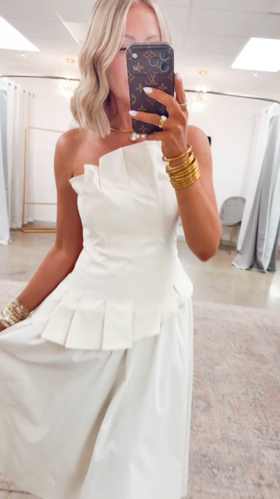 The Verona Sculpted Midi Dress-Ecru