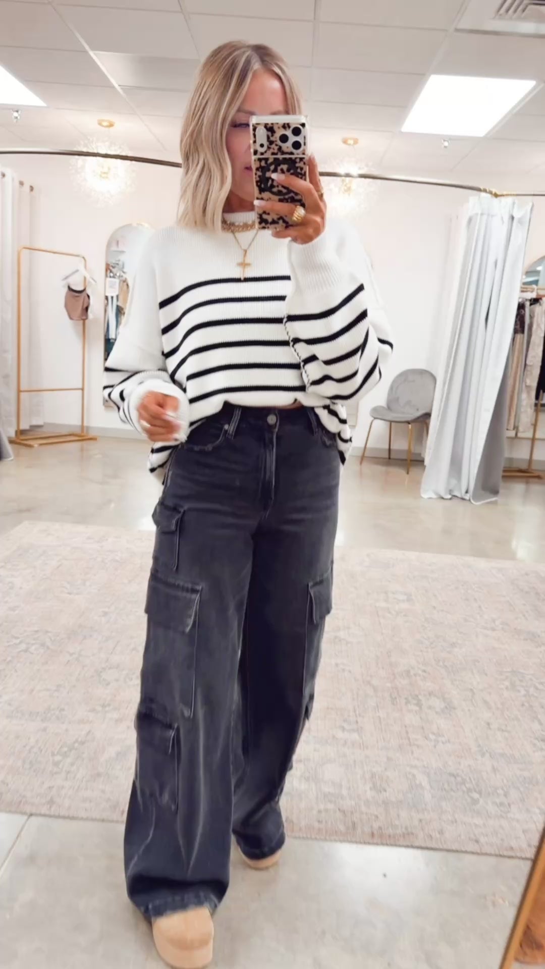 The Ivory Stripe Pullover