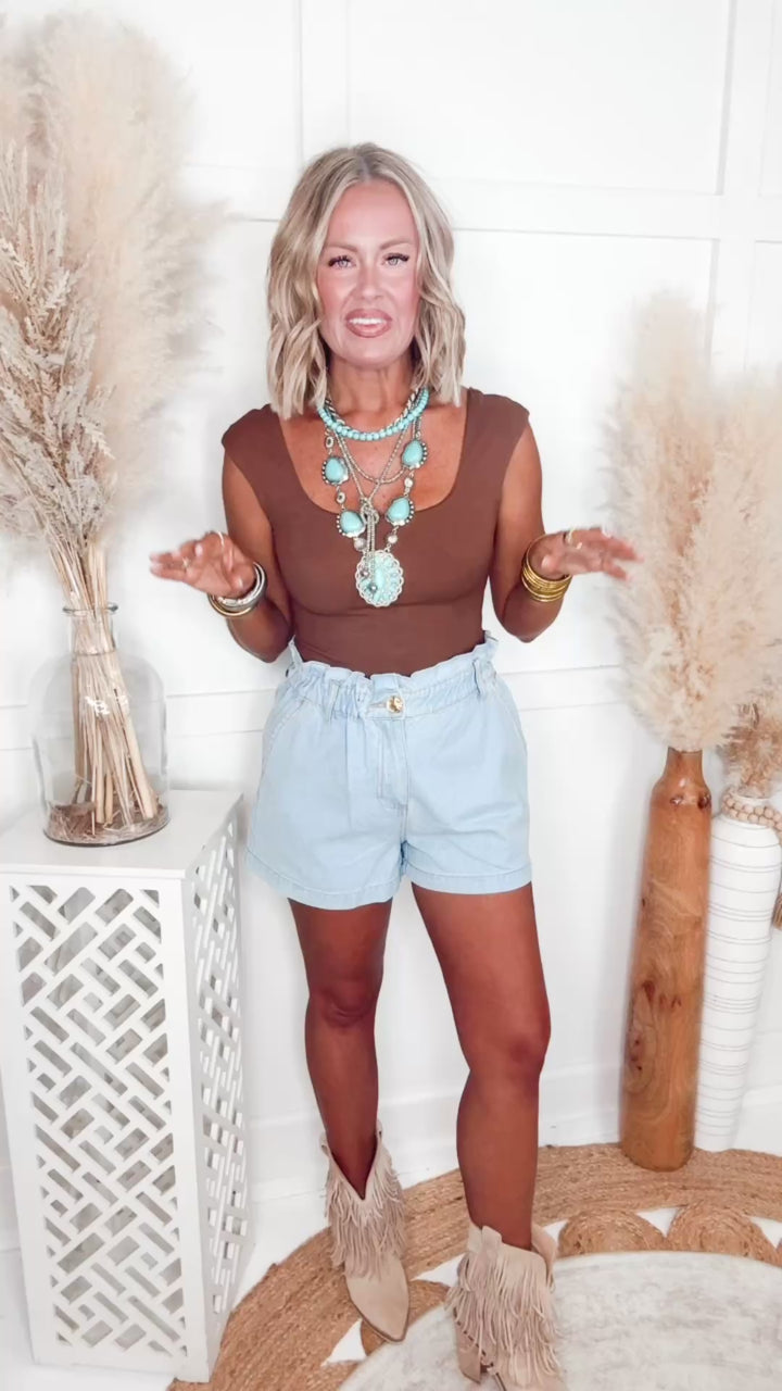The Maddy Mae Paperbag Shorts