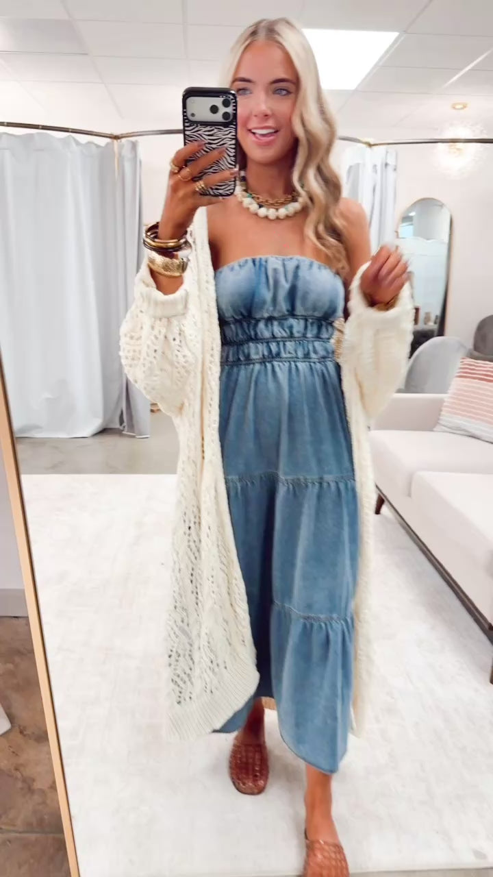The Laurel Tiered Midi Sundress