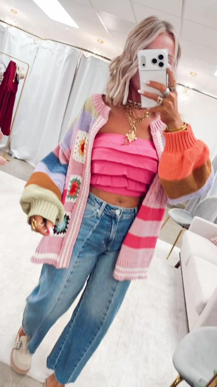The Stitched in Color Cardigan