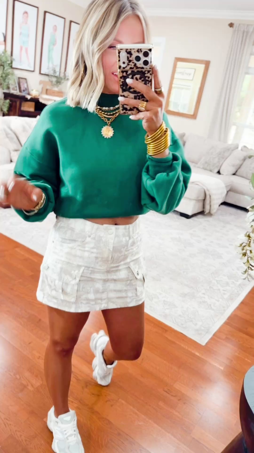 The Evergreen Cozy Mock Neck