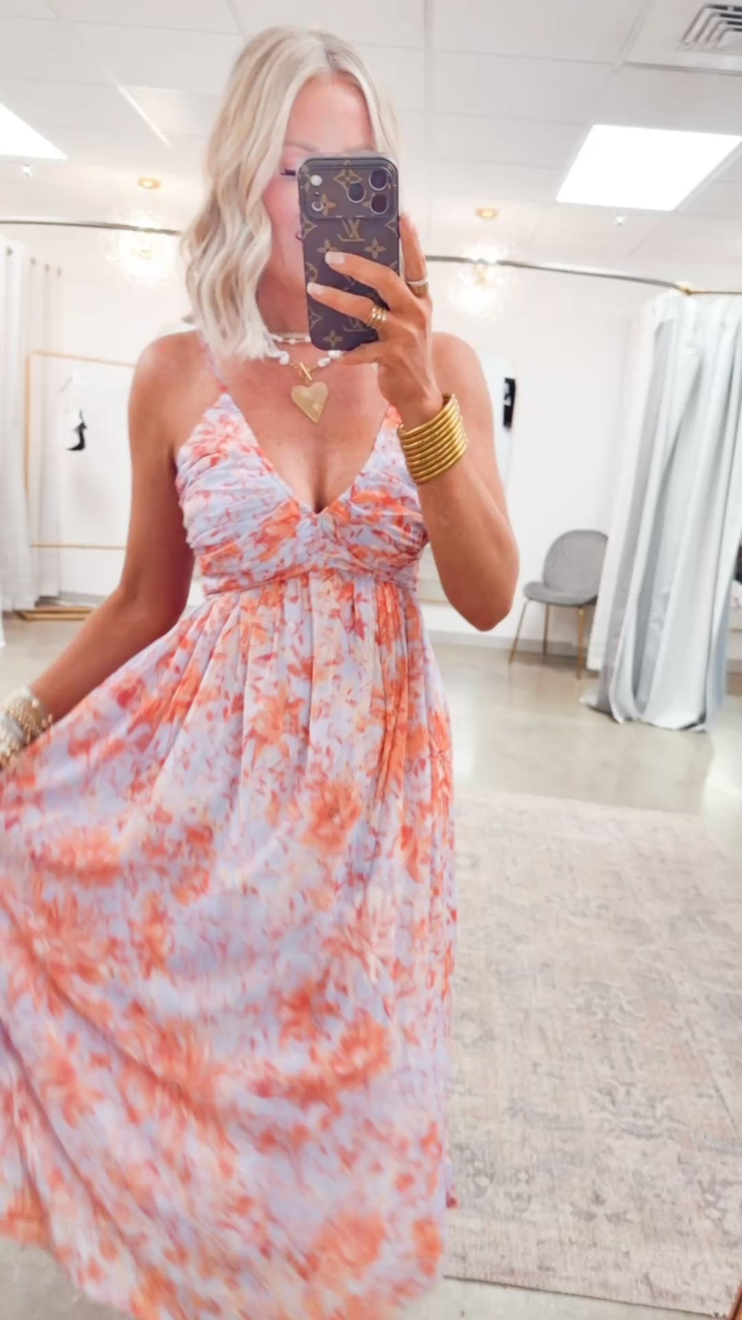 Hannah Crossback Midi Dress