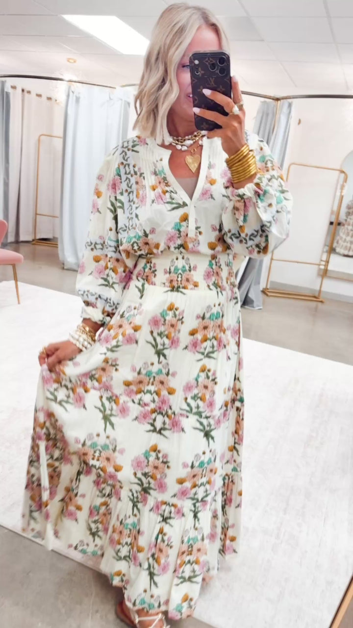 The Bloomfield Top & Maxi Skirt Set