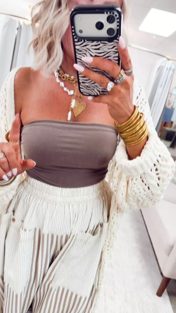 The Sable Balloon Pants-Mocha Mousse