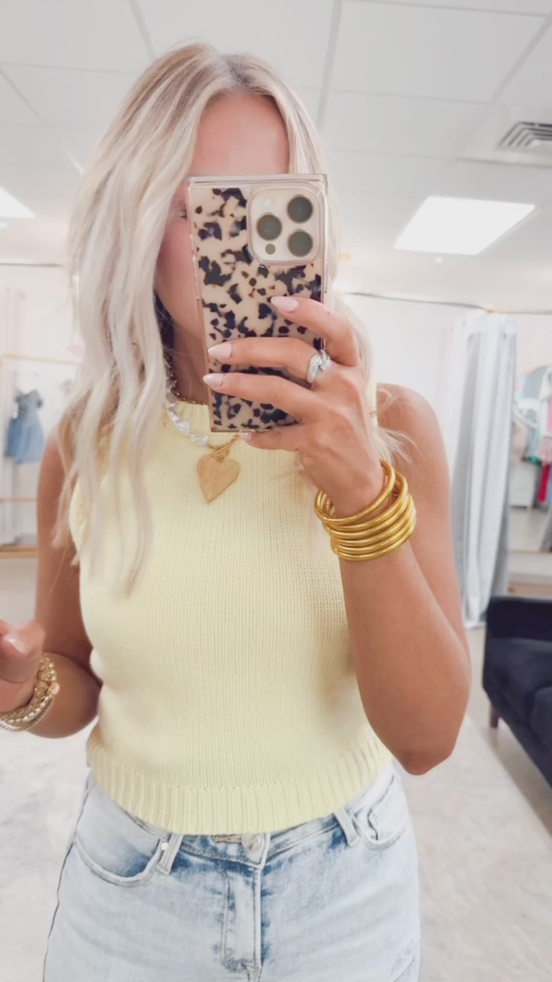 The Emery Cropped Knit Tank