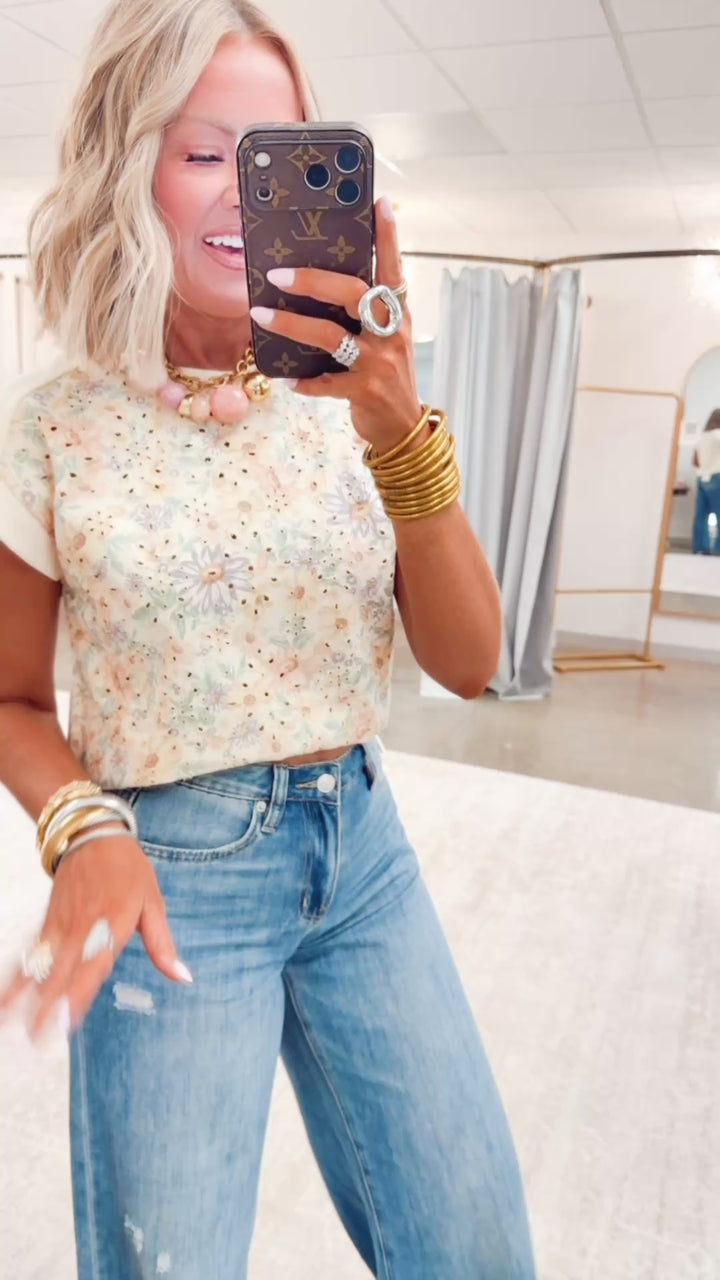 The Sloane Floral Top