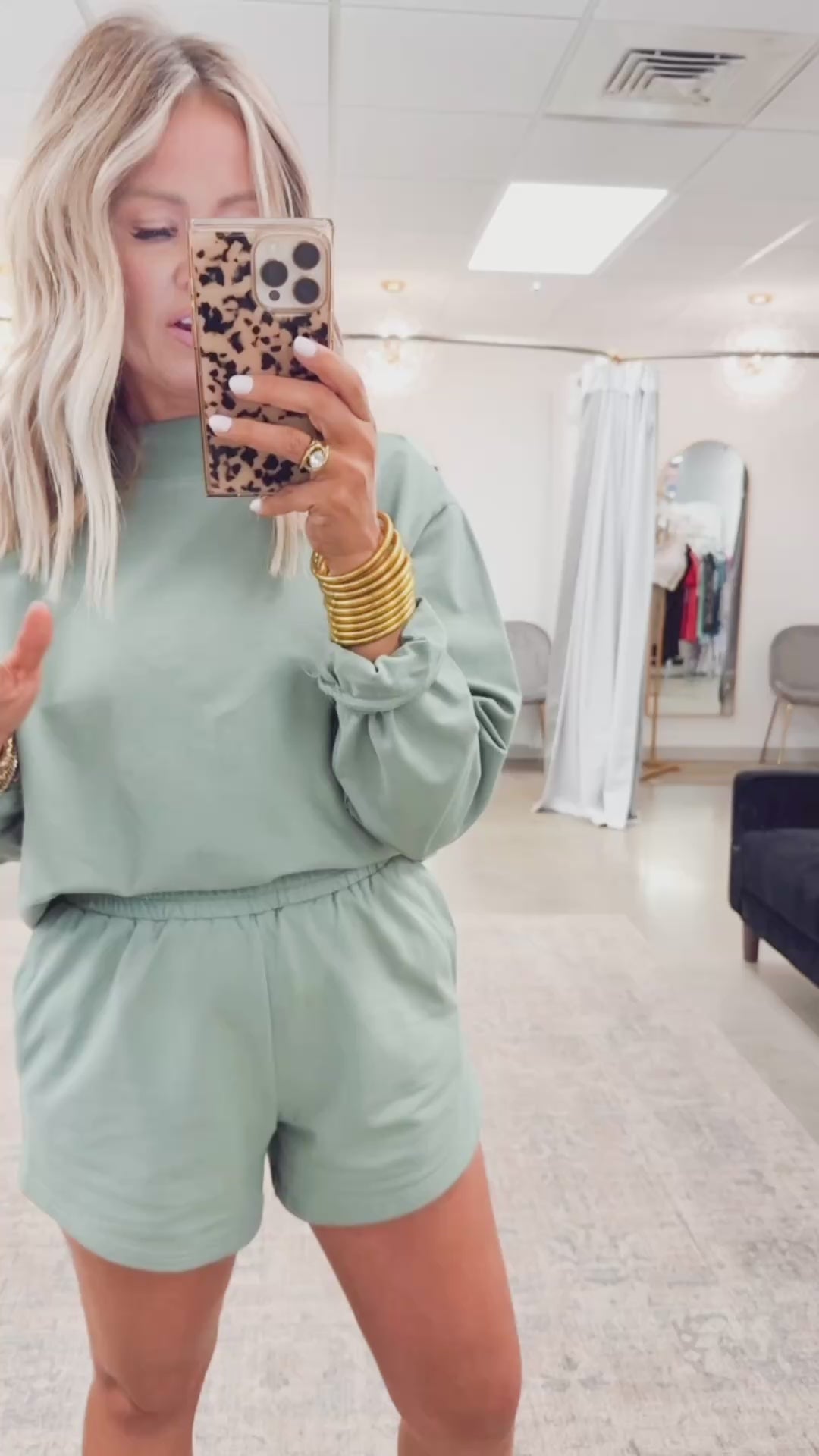 Hollis Two-Piece Set-Olive