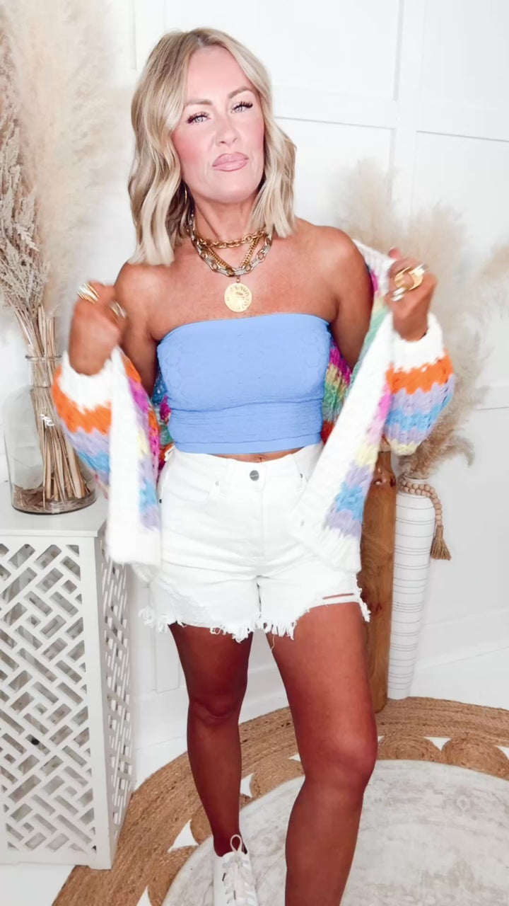 The Skydaze Rainbow Cardigan