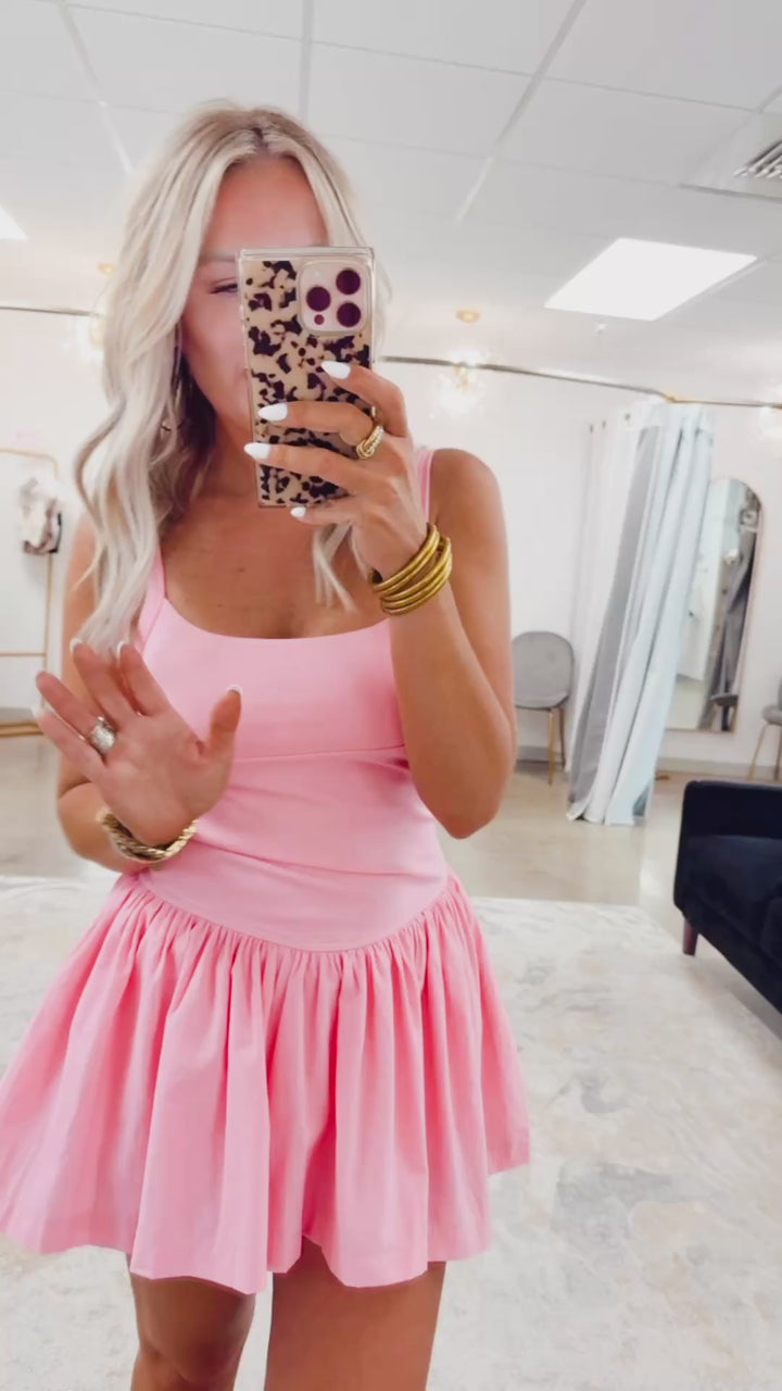 Portia Skort Dress-Pink