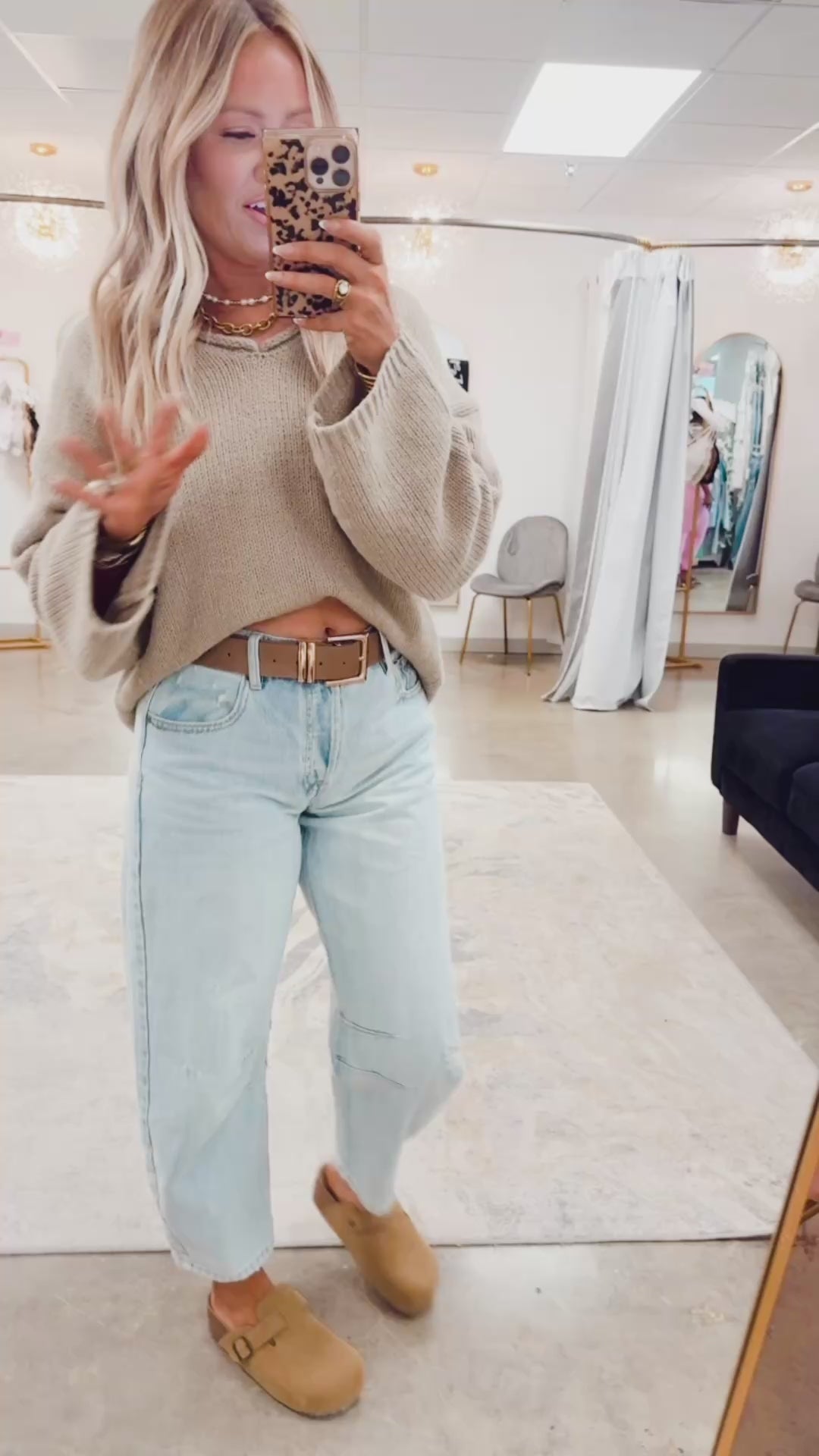 The Sammie Barrel Jeans