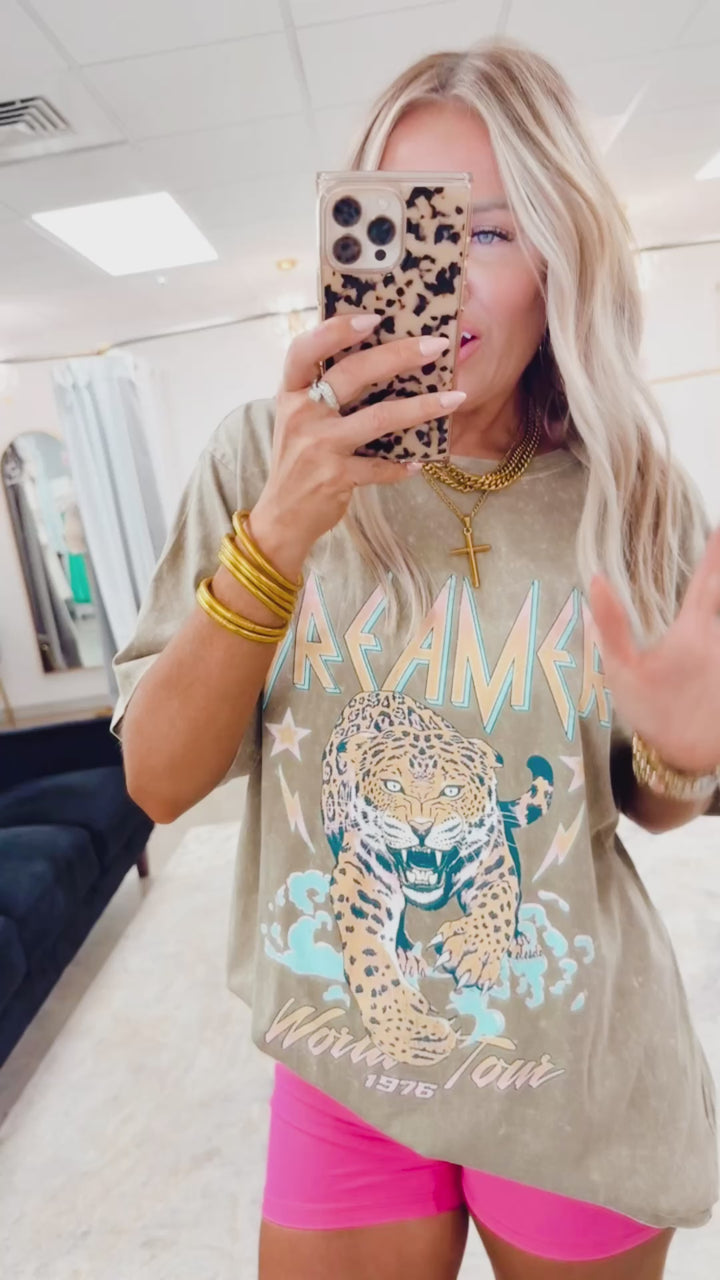 Dreamer World Tour 1976 Tee-Mocha