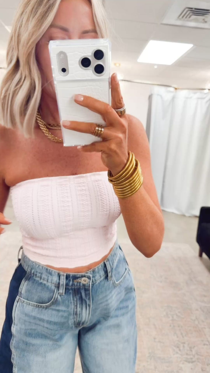 Soft Soleil Tube Top-Icy Pink