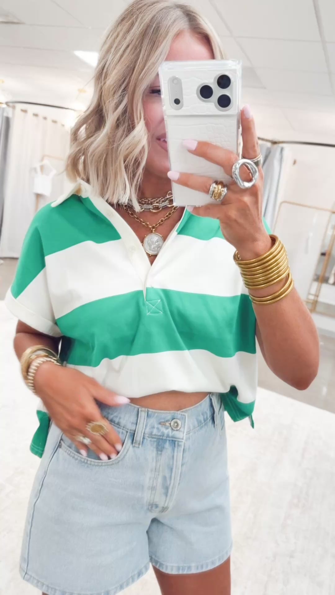 The Yacht Club Stripe Top