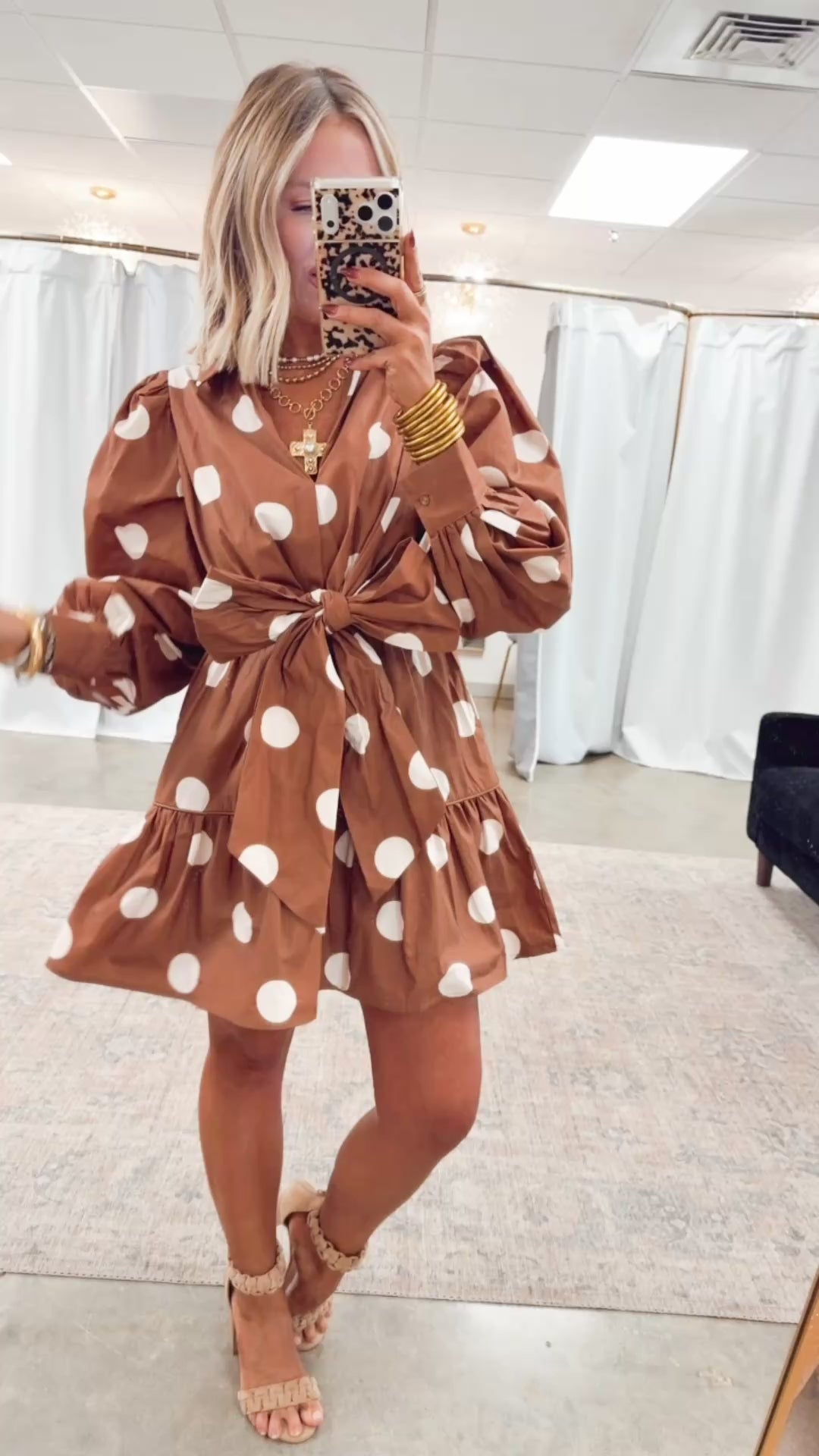 The Daisy Dot Mini Dress
