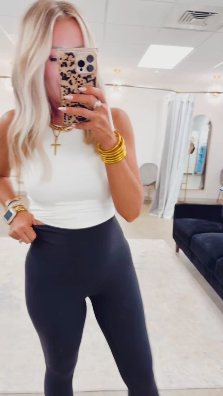 The Form Fit Leggings-Black