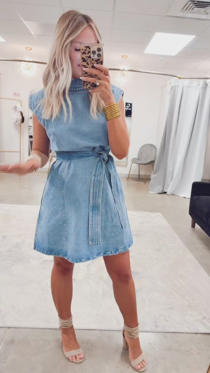 Jolene Denim Dress