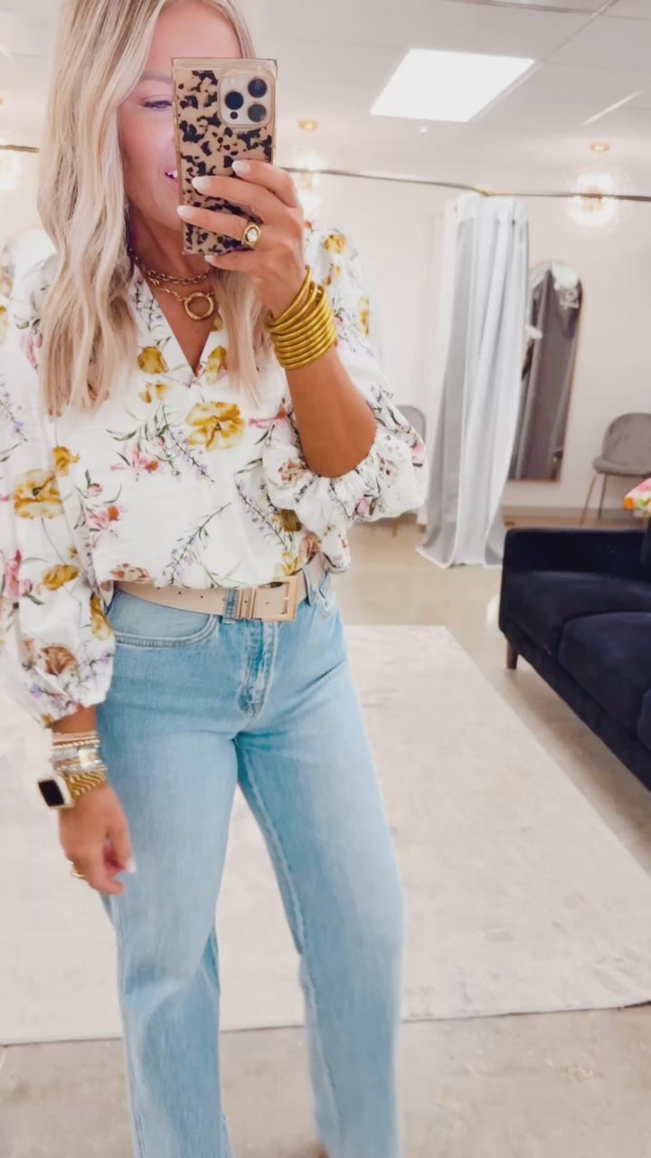 Everyday Floral Blouse