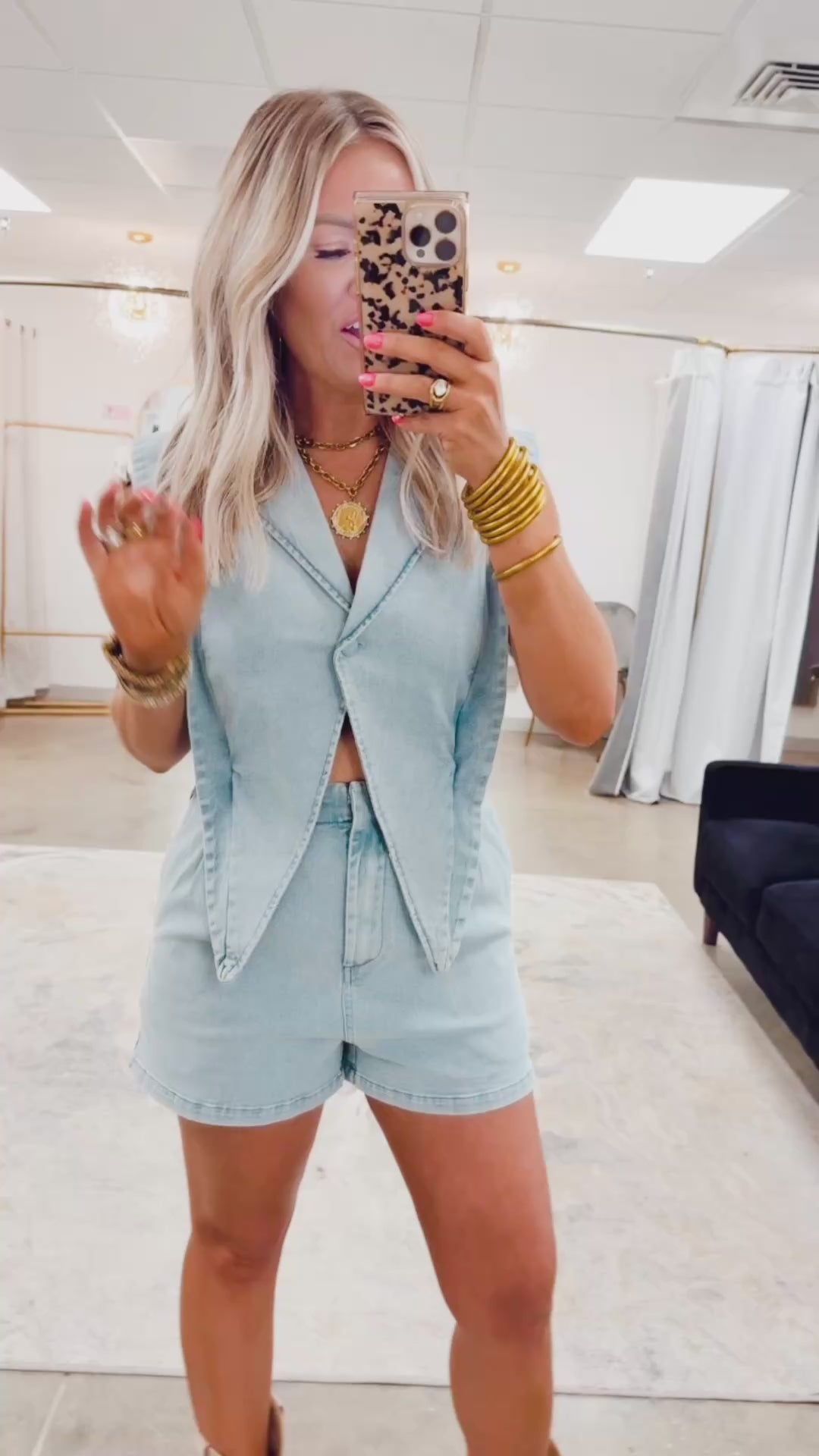 Jagger Denim Romper