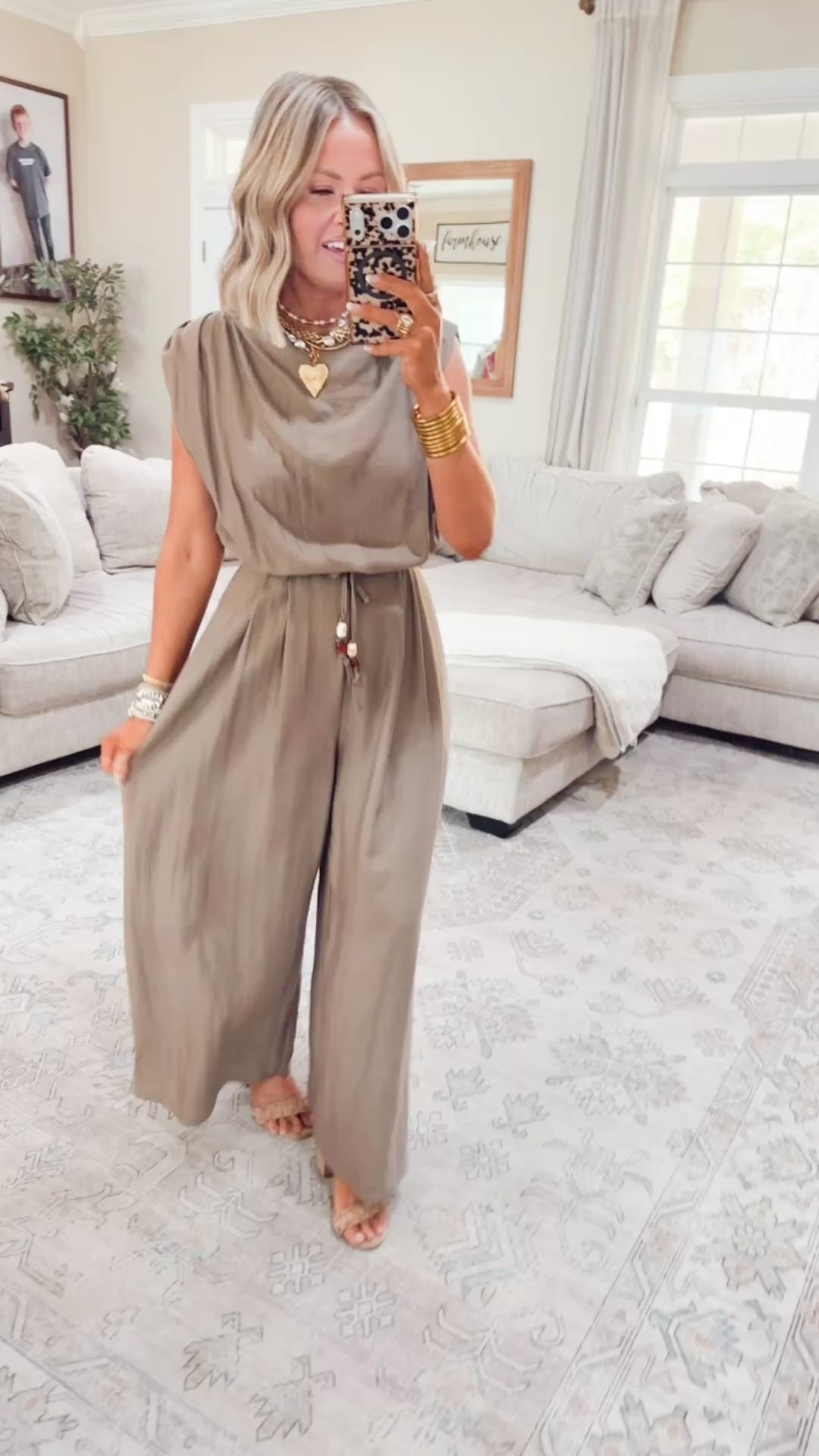 The Maren Relaxed Slub Jumpsuit