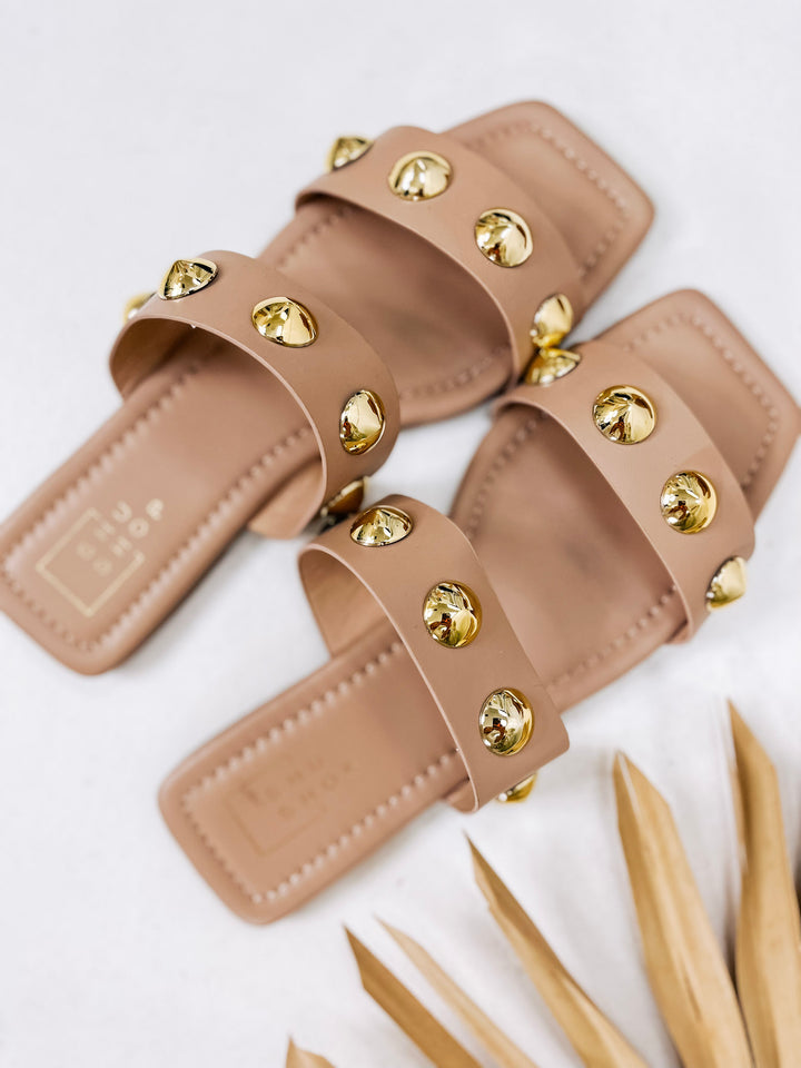 The Delfina Sandal Mauve